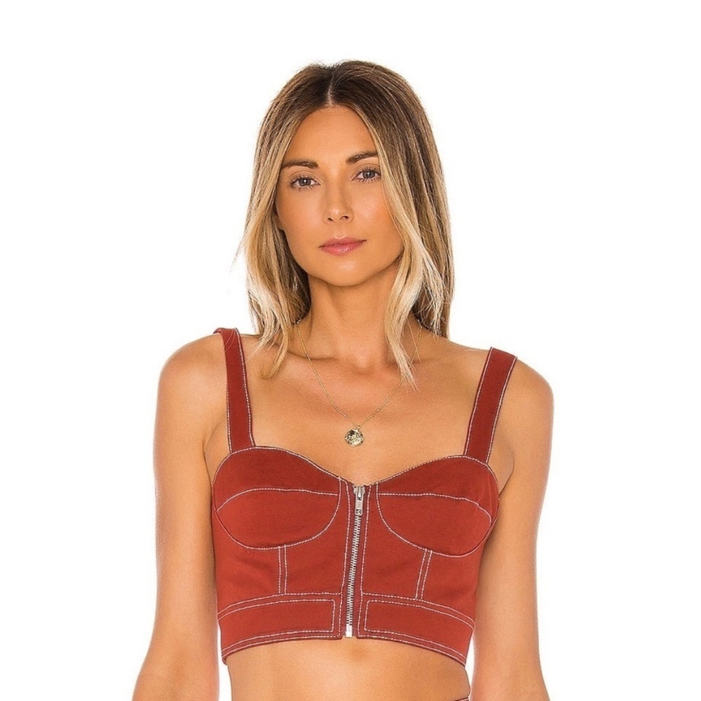 Tularosa Rust Crop Top